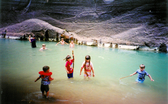 Burnett Family Reunion in Zion National Park